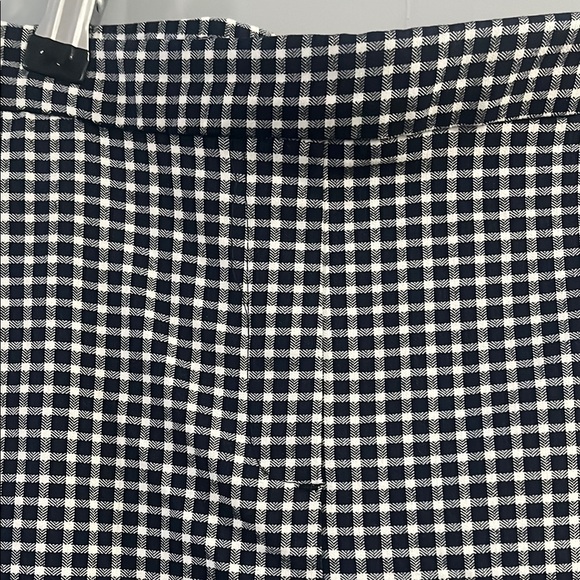 Eliane Rose Blue and White Checkered Pants Size 8 - Picture 5 of 7